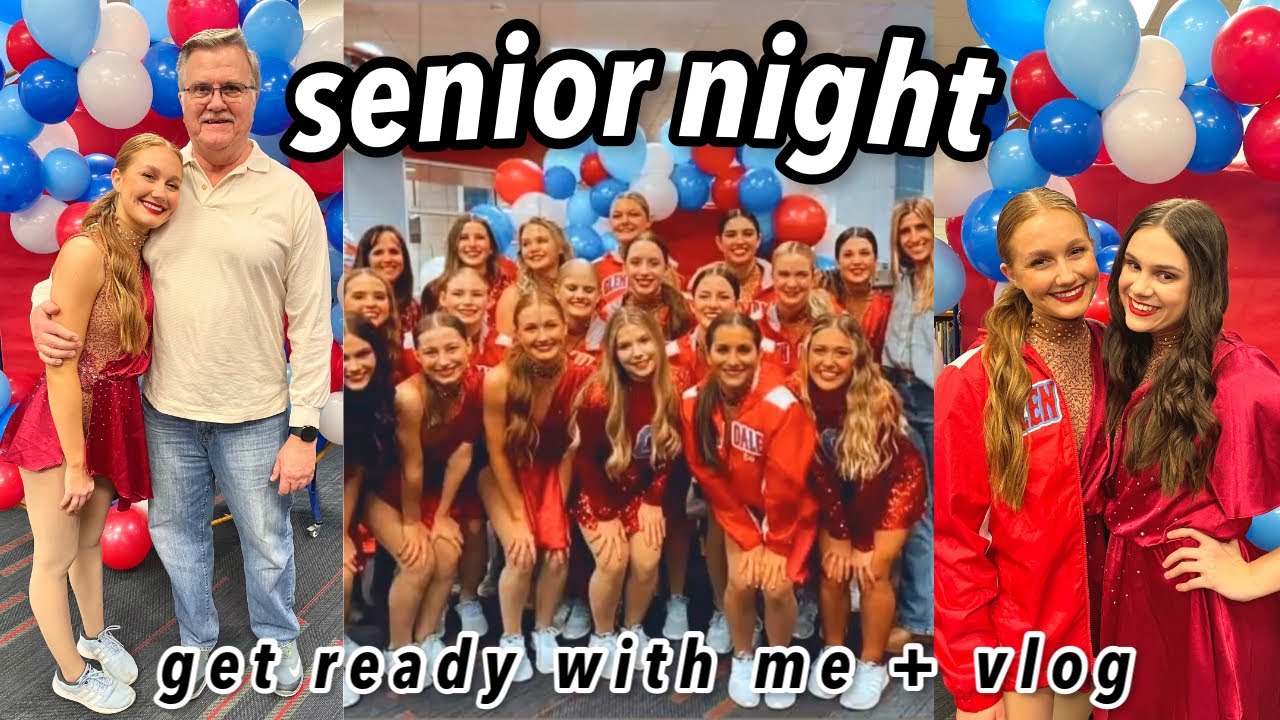 my senior night (high school dance team)