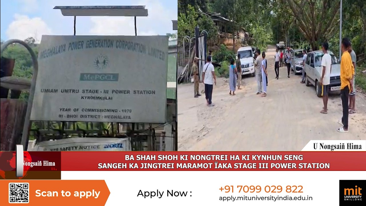 BA SHAH SHOH KI NONGTREI HA KI KYNHUN SENG, SANGEH KA JINGTREI MARAMOT &Iuml;AKA STAGE III POWER STATION