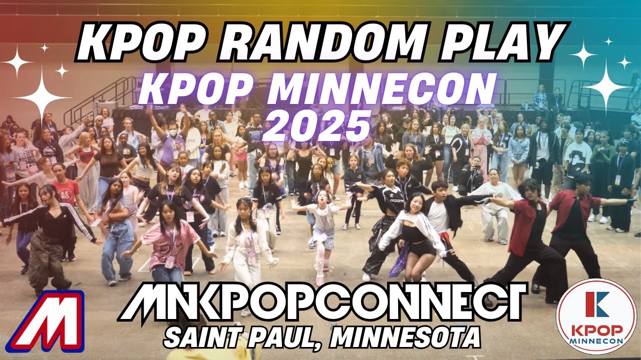 K-pop Random Dance in Public / KPOP MINNECON 2025 Saint Paul Minnesota