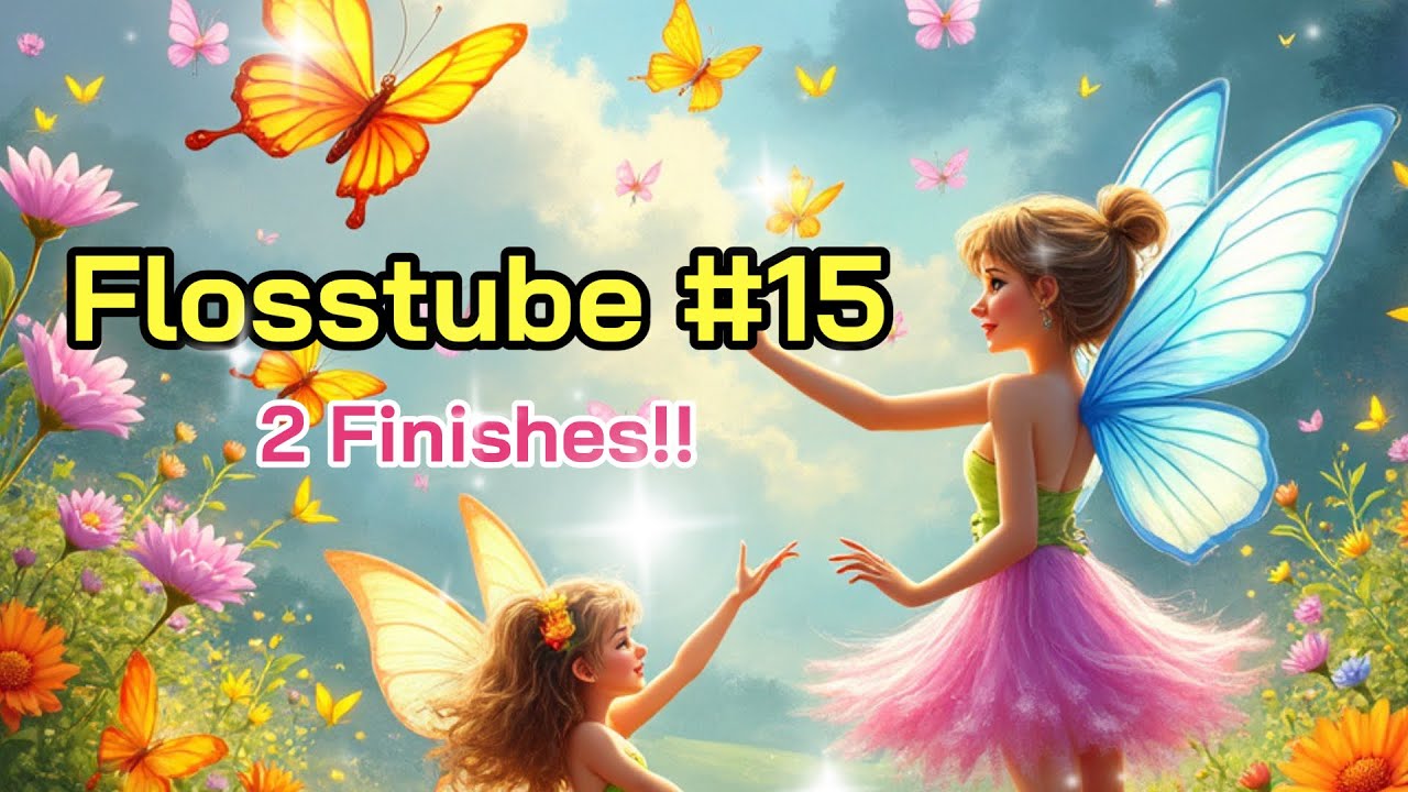 Flosstube #15 - 2 завершения!! #flosstube #crossstitch #haul #pointdecroix #lovetostitch