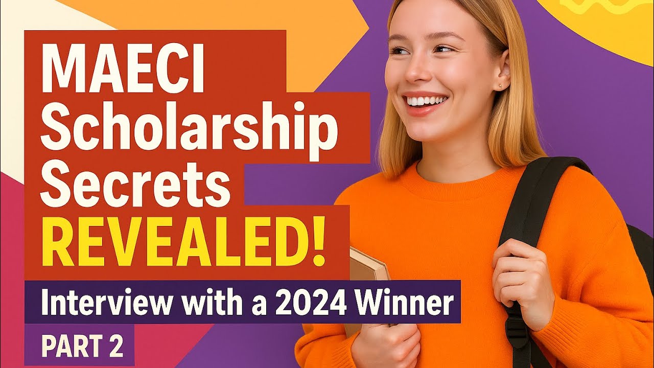 📚🔥MAECI Scholarship Secrets REVEALED![Interview(Q&A) with a 2024 Winner] - PART 2