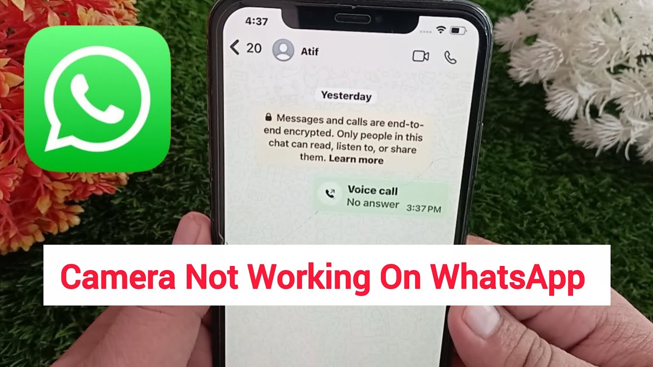 How to Fix WhatsApp Camera Not Working on iPhone | Whatsapp Camera Issue on iPhone