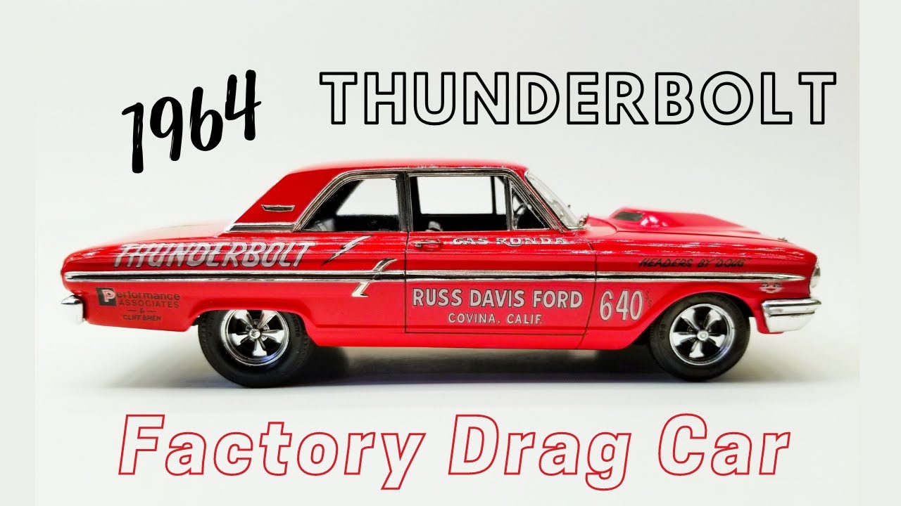 Ford Thunderbolt 1964 года готов! Масштаб 1:25 от Revell