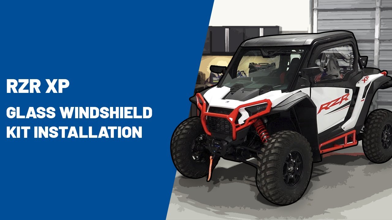 2024+ RZR XP | Glass Windshield Kit Installation | Polaris RZR®