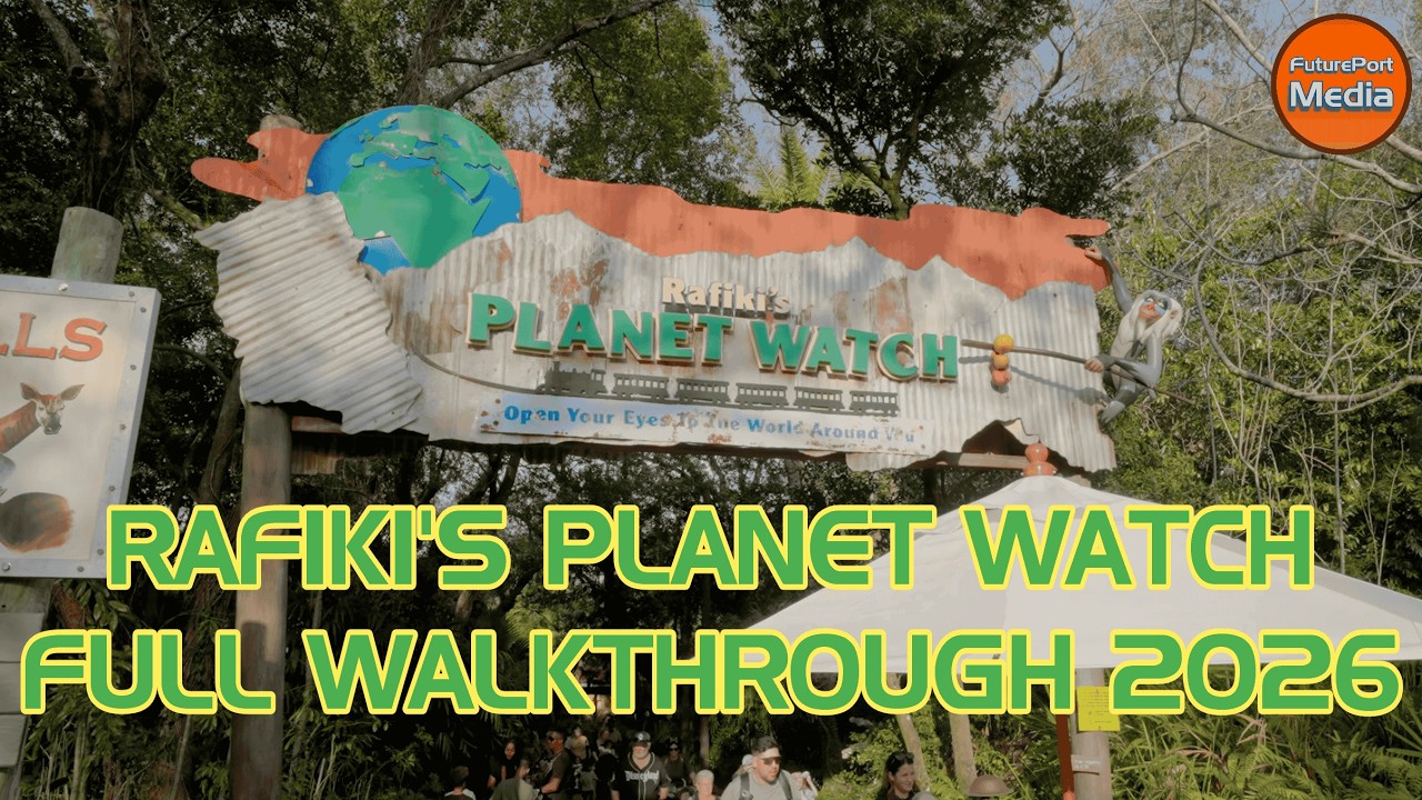 Rafiki's Planet Watch | CLOSES FEB. 22, 2026 | Train Ride, Petting Zoo, Animation Experience | DAK