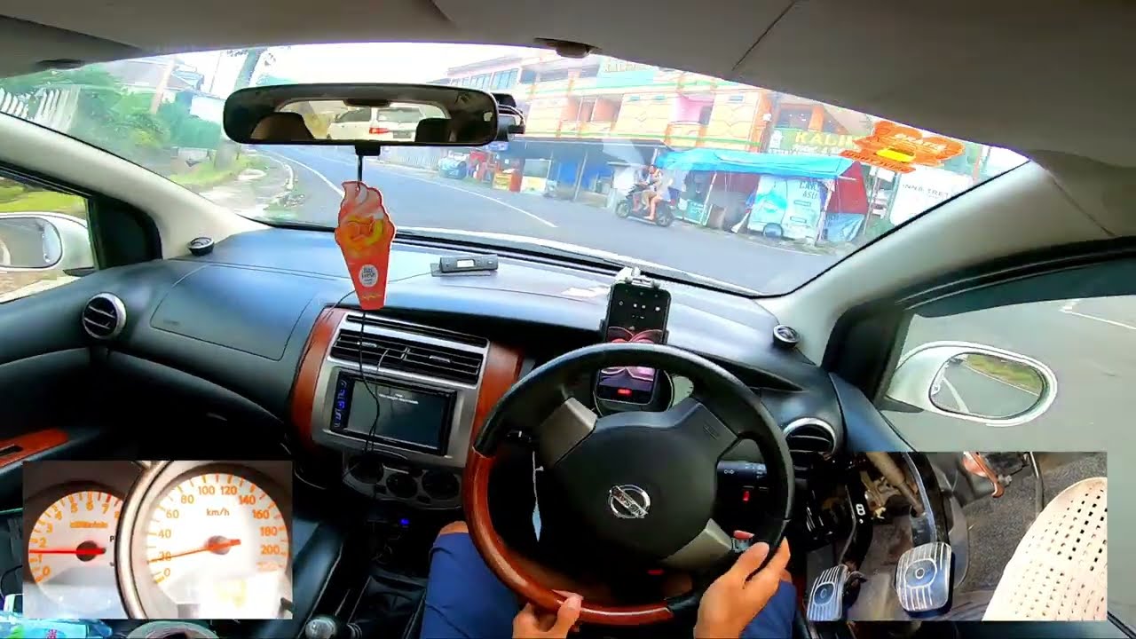 Jalur Menuju Pasar Tretes - Pemula Wajib Tes Tanjakan ini - AC Off Lebih Baik