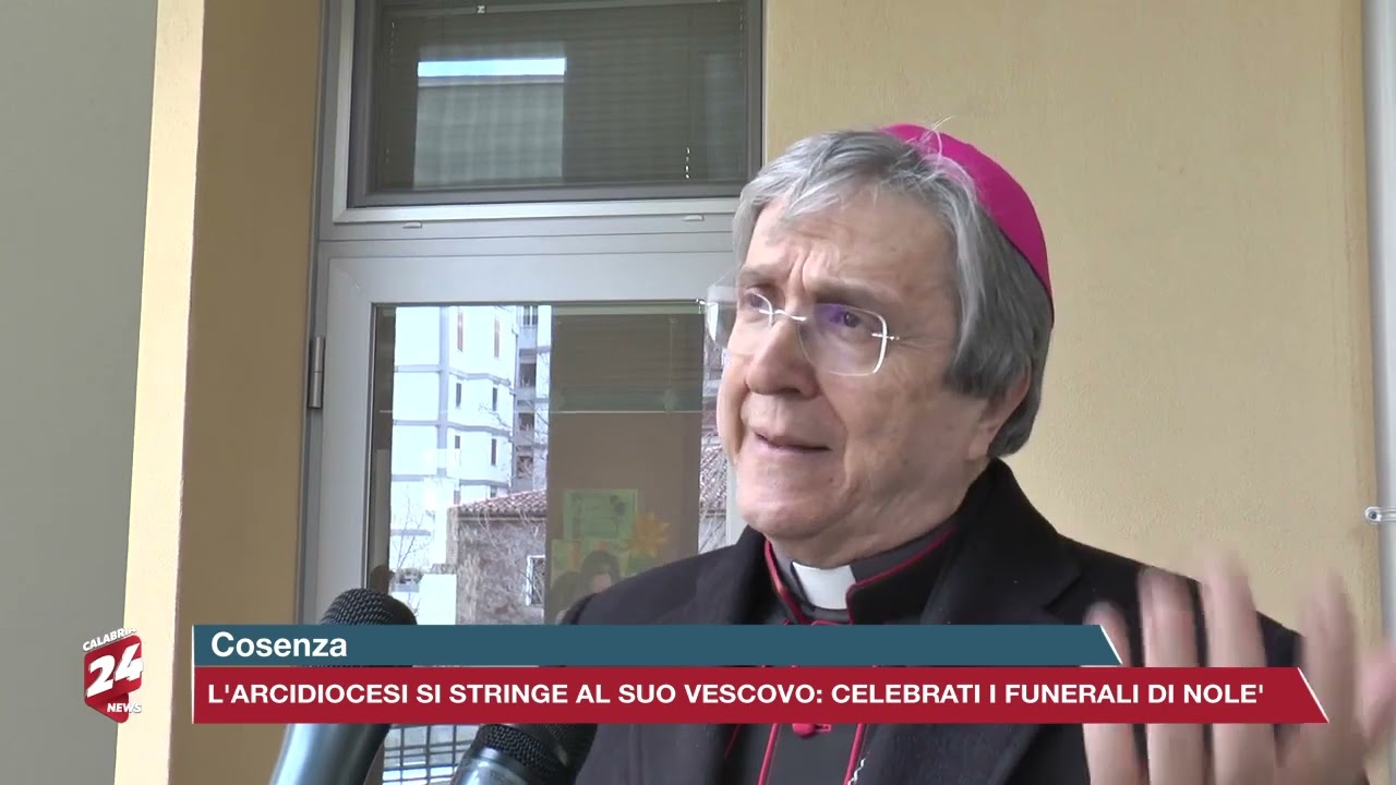 Cosenza si stringe al suo vescovo: celebrati i funerali di Mons. Nolè
