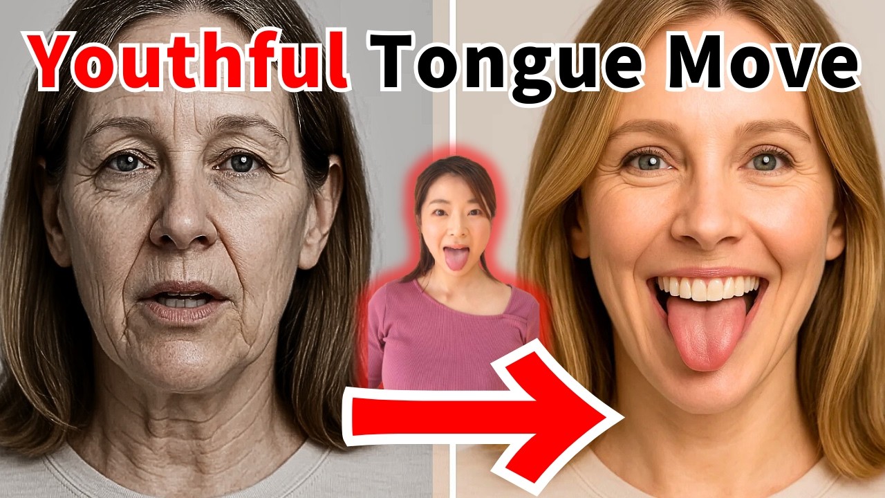 【5-Day】 Mewing & Face Yoga to Lift Mouth Corners ┃ Anti-Aging Face Workout to Look Younger Fast