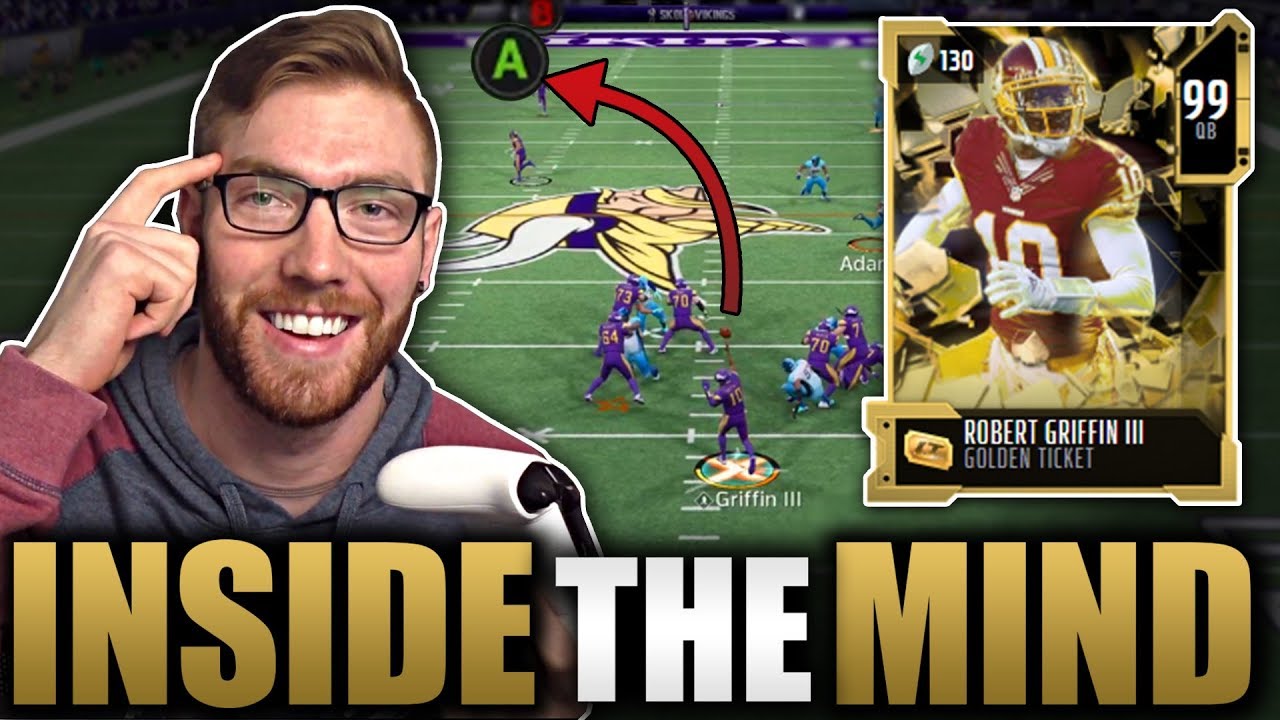 I threw 15/18 for 301 yds & 3 TDs with Golden Ticket RGIII -- Inside The Mind Ep 20 [Madden 20]