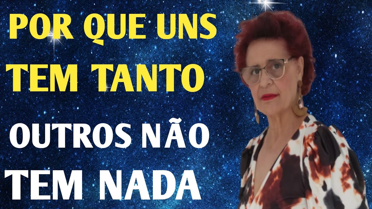 POR QUE UNS TEM TANTO OUTROS NÃO TEM NADA