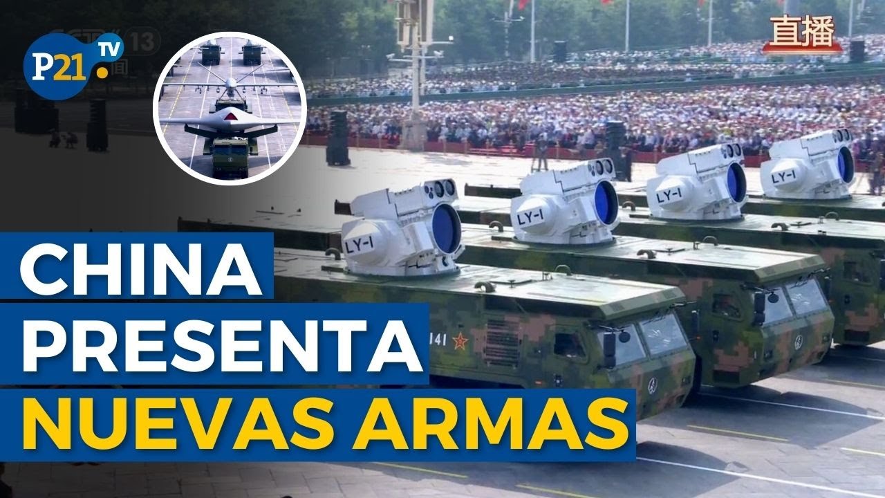 Misiles y armas láser | China envía mensaje con impresionante desfile militar en Pekín