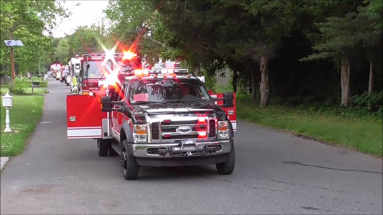 Deptford's Union Fire Company Blackwood Terrace 100 yr Anniversary Fire Truck Parade
