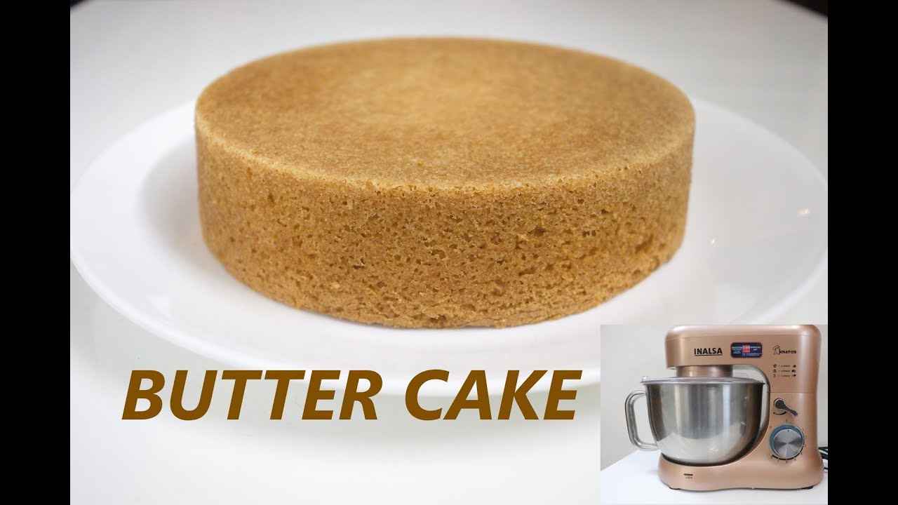 INALSA STAND MIXER Butter cake|| Standmixer Butter cake recipe||How to make cake using standmixer.