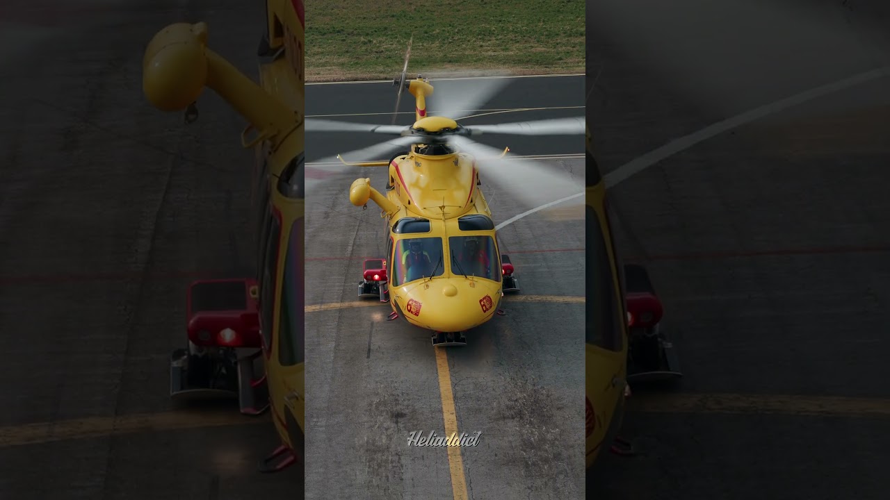 🚁 AW139 I-TNDD del Nucleo Elicotteri Trento di ritorno in base ⛰️✨