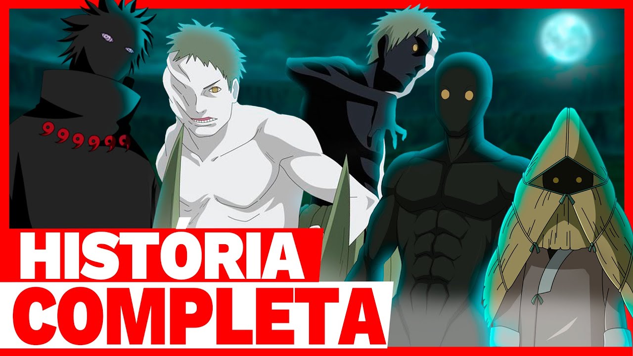 A HISTÓRIA DE ZETSU NEGRO COMPLETA (NARUTO)