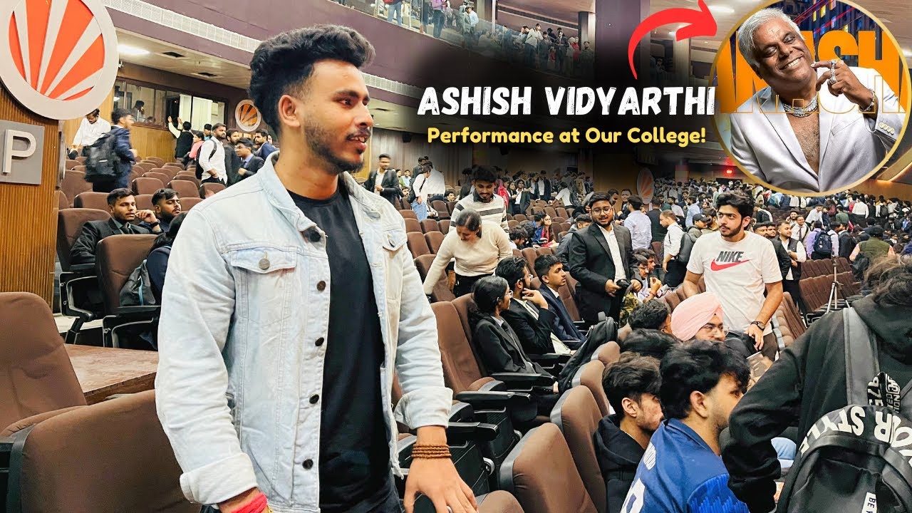 Unforgettable Evening: Ashish Vidyarthi’s Show at Our College🔥