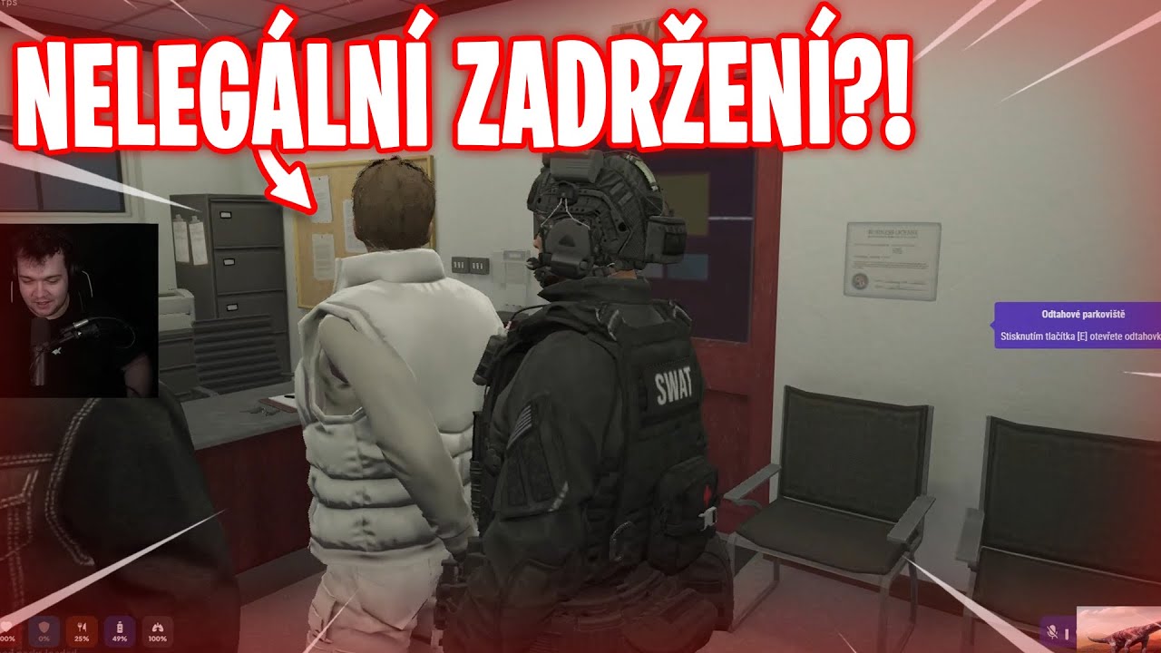 ZADRŽELI MĚ KVŮLI AUTU NA ODTAHOVCE?! | COMMUNITY RP