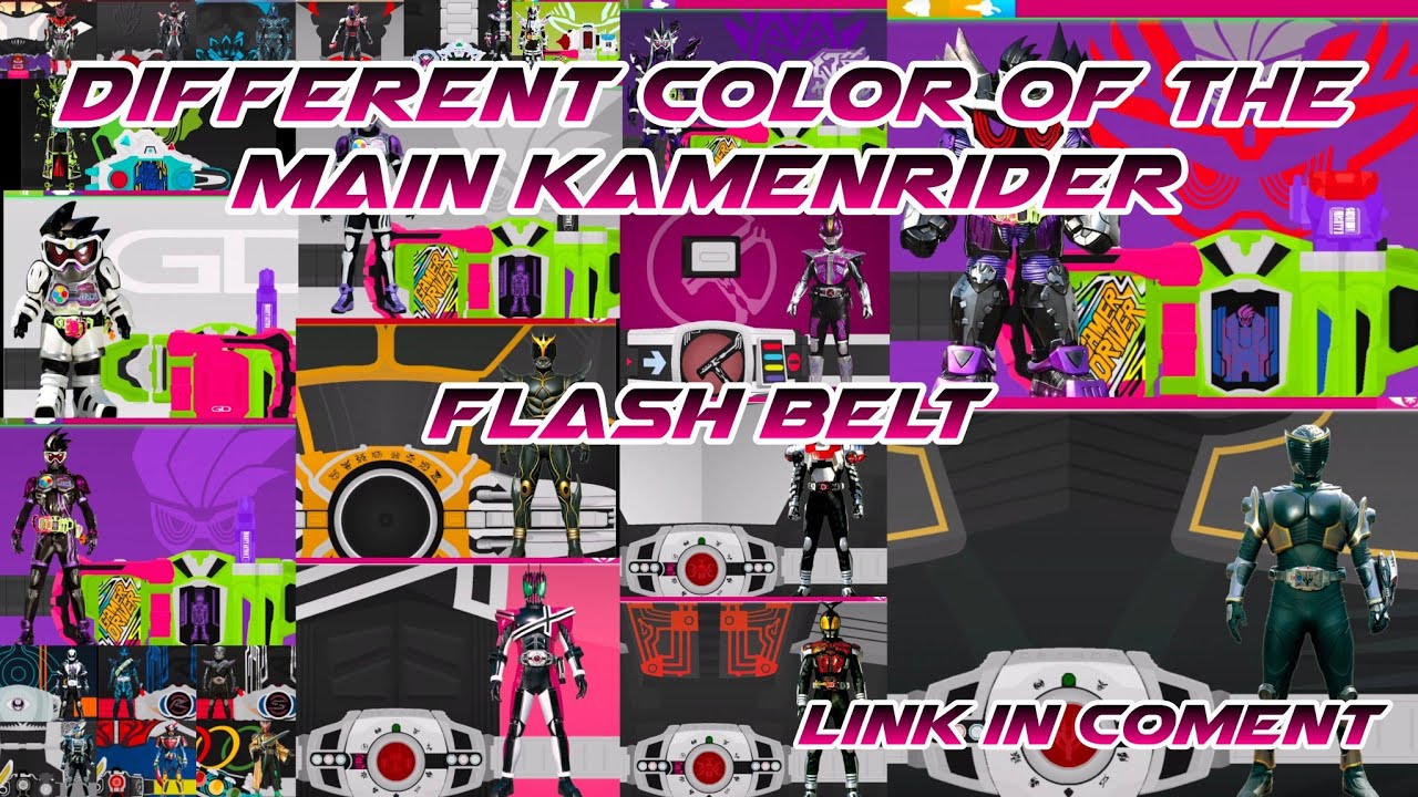 Different color of the Main KamenRider | Heisei Reiwa