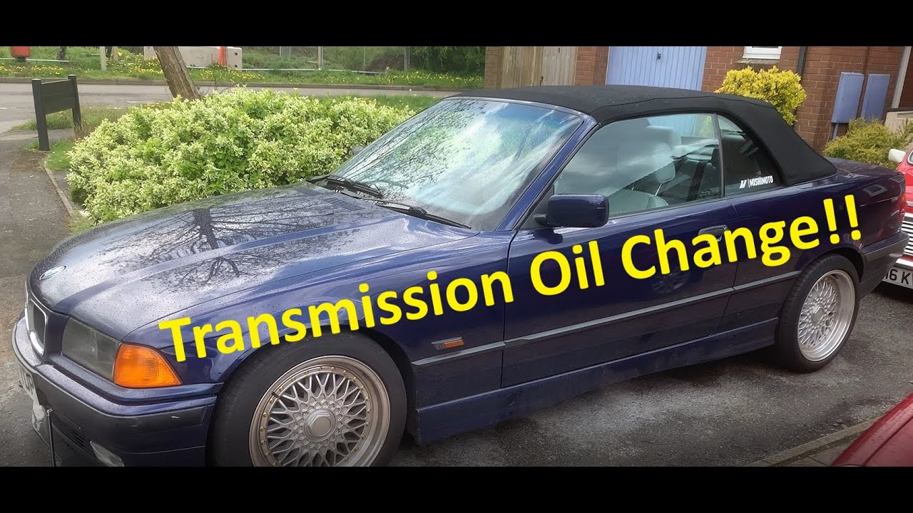 E36  Project Rosa EP21 - Changing the Gearbox fluid