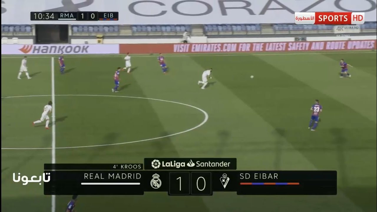 Highlights La Liga Real Madrid vs Eibar 3-1 2020 (HD)