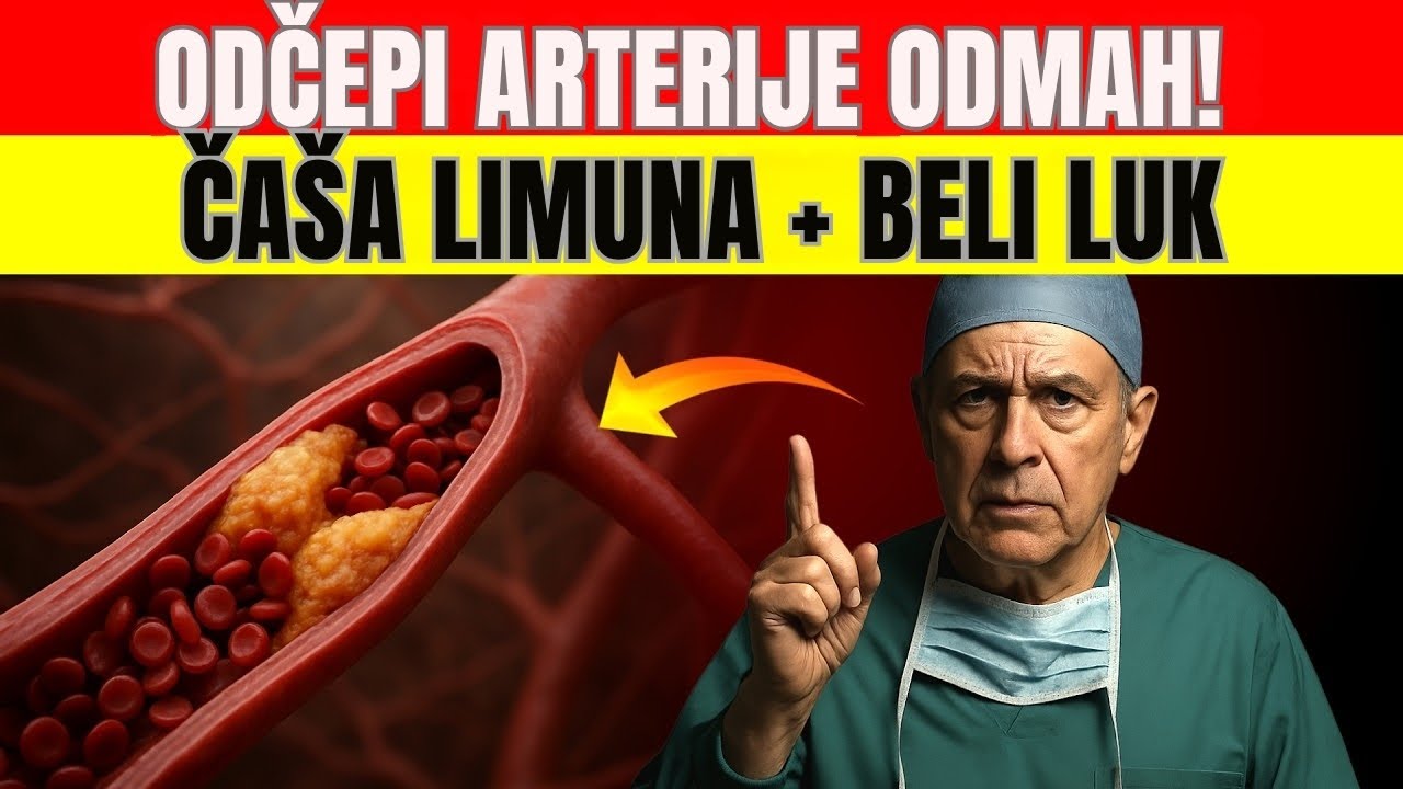 Zaboravite Skupe Lekove! Beli Luk i Limun ČISTI Arterije Za 7 Dana! | Zdrav Život