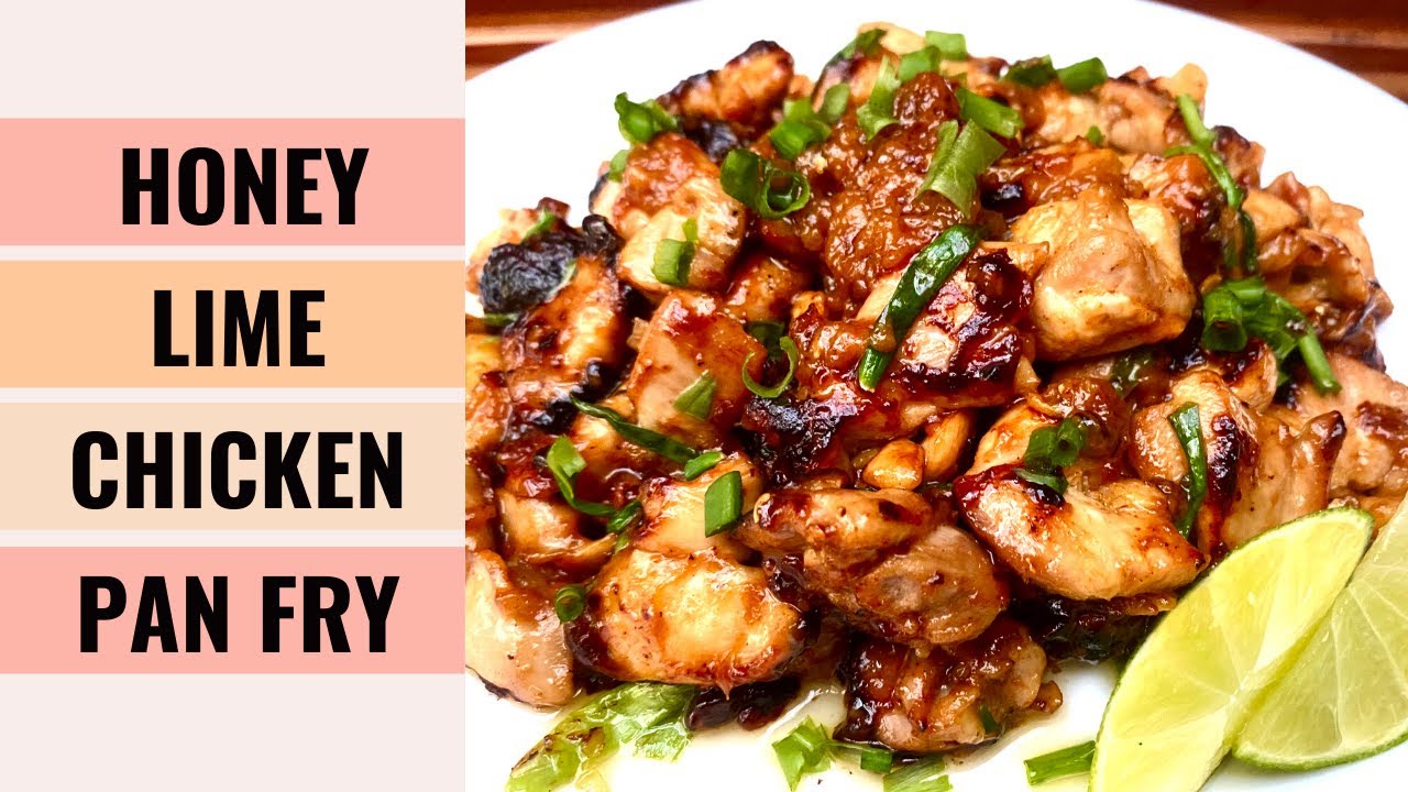 SIMPLE & EASY Honey Lime Chicken Pan Fry Recipe 👍 ｜ Aunty Mary Cooks 💕