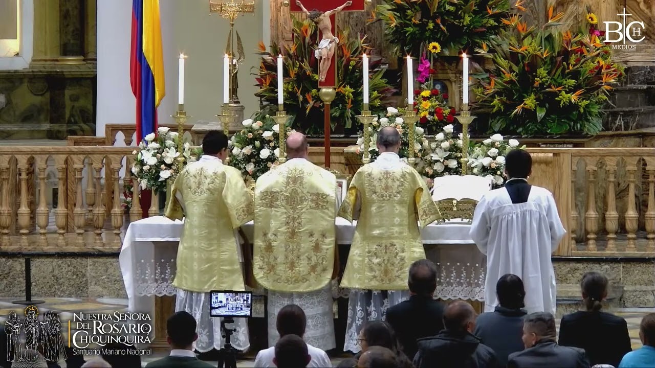 Misa Tradicional en la Basílica de Chiquinquirá - 21 de Julio 2024 - FSSPX Colombia