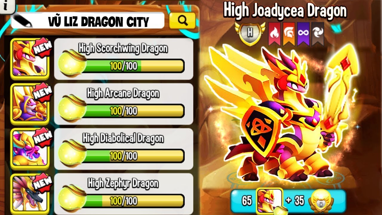 Nhận Miễn Phí Và Kế Hoạch Nâng Cấp Rồng Huyền Thoại Hệ Hiếm Lên 5 Sao | Vũ Liz Dragon City