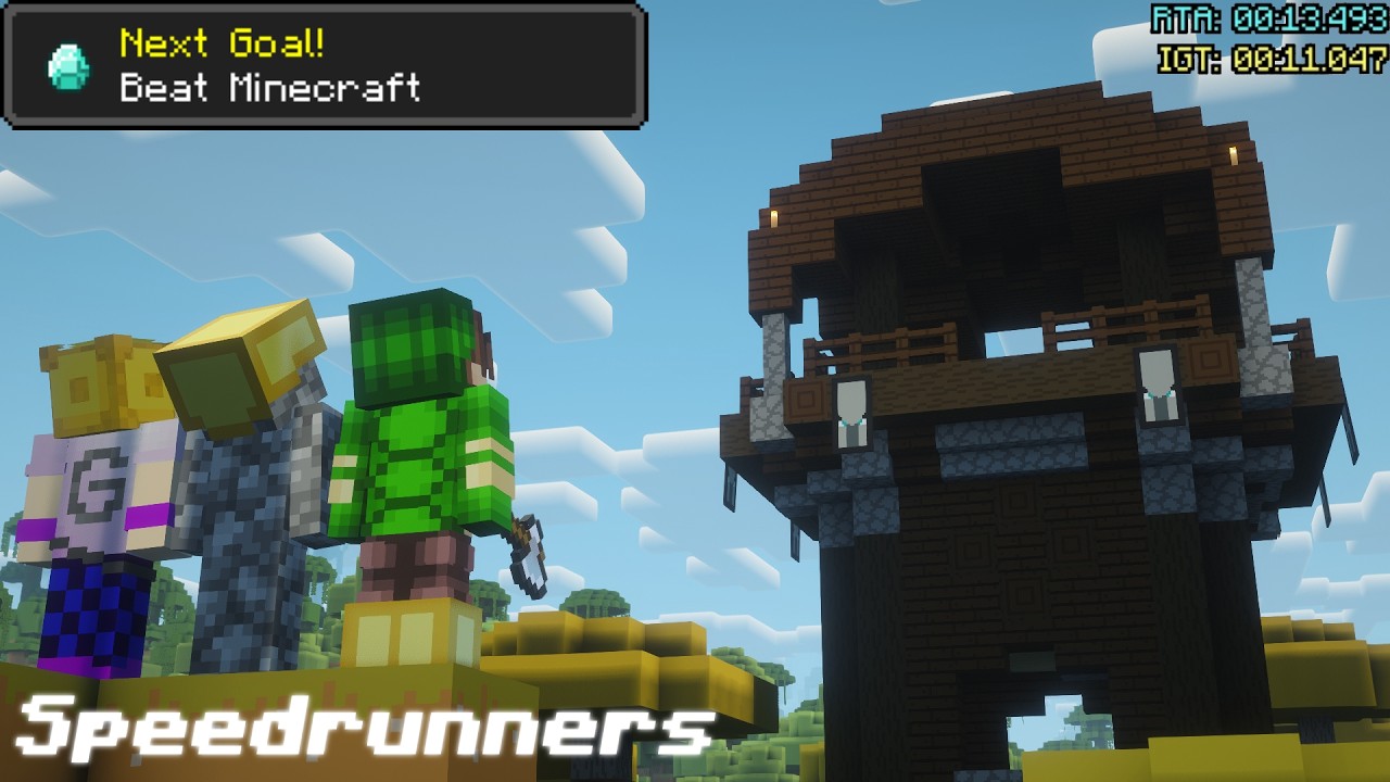 Принуждение спидраннеров Minecraft к использованию нетрадиционных типов сидов