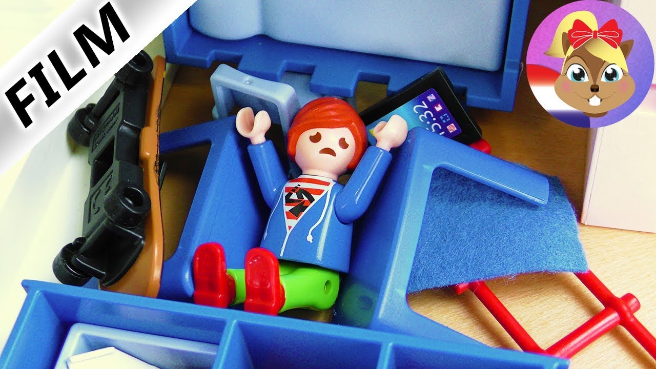 Playmobil video Nederlands - JULIAN VERNIELT ZIJN NIEUWE KAMER! WAAROM?! Kinderserie familie Vogel