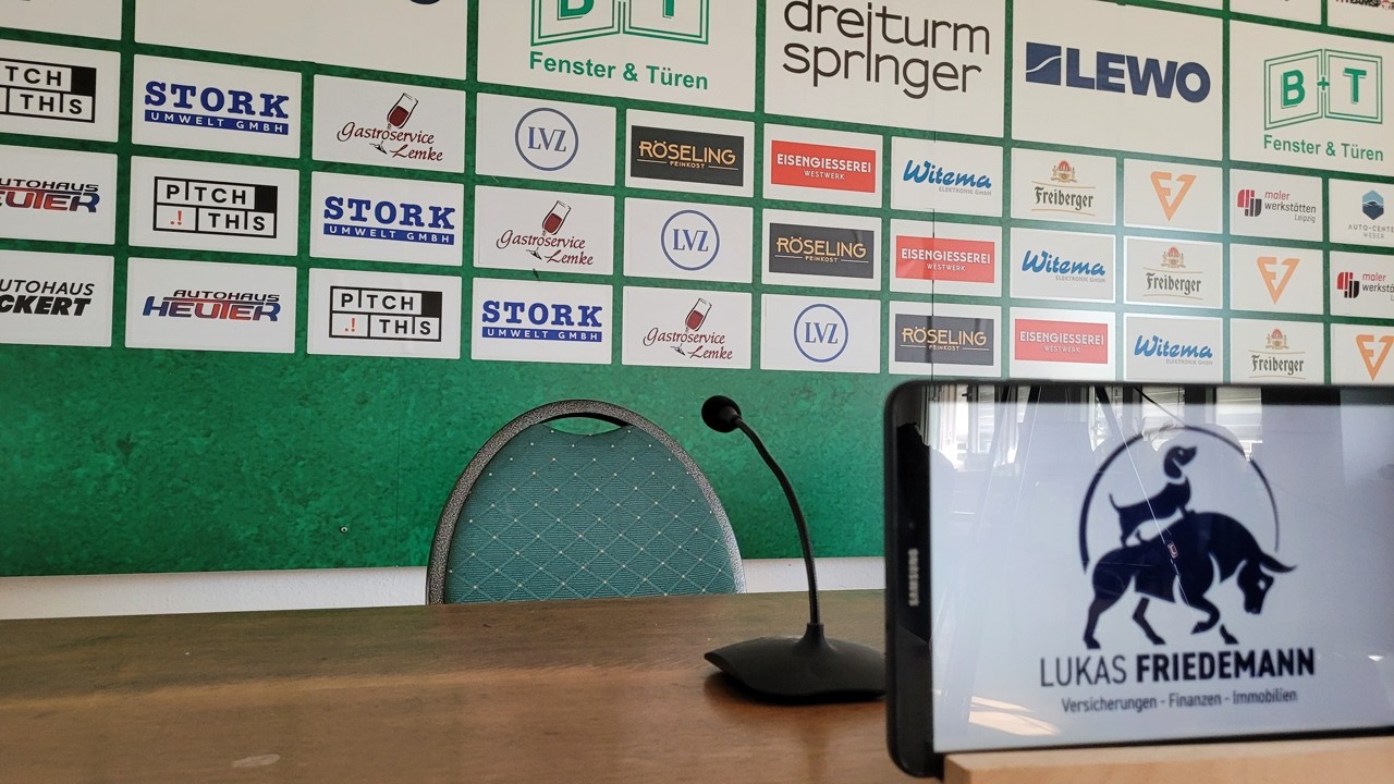 Pressekonferenz nach Chemie – Chemnitzer FC