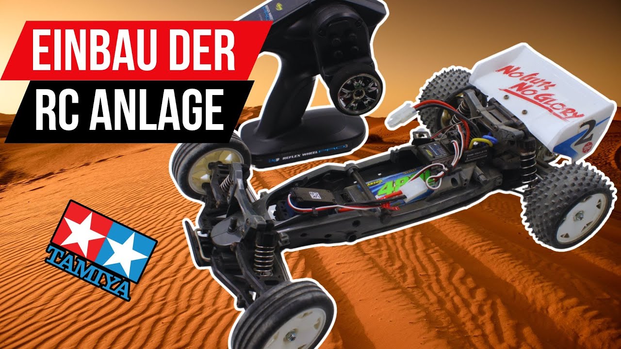 Tamiya Neo Fighter Buggy - Einbau der RC Anlage