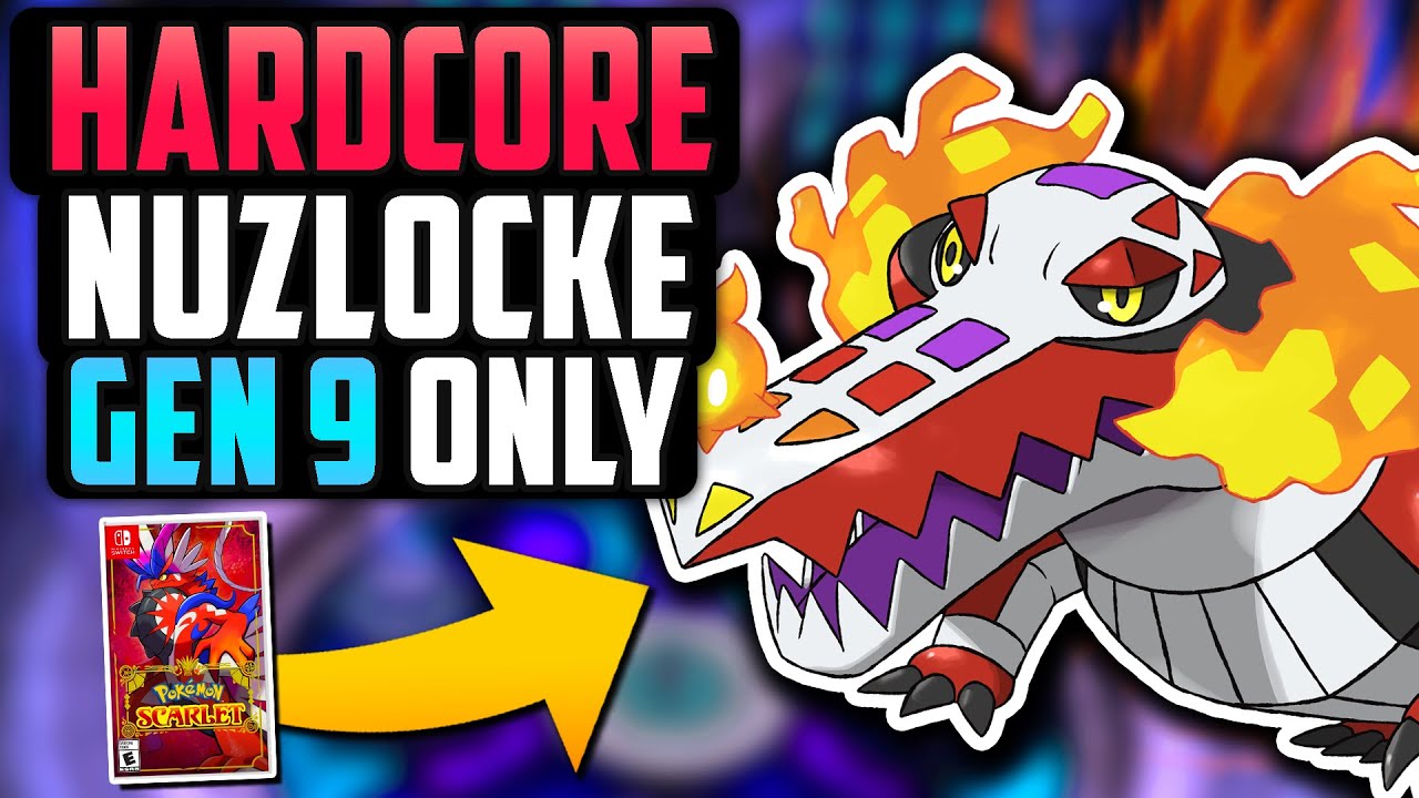 CAN I BEAT A POKÉMON SCARLET HARDCORE NUZLOCKE WITH ONLY NEW POKÉMON!? (Pokémon Challenge)
