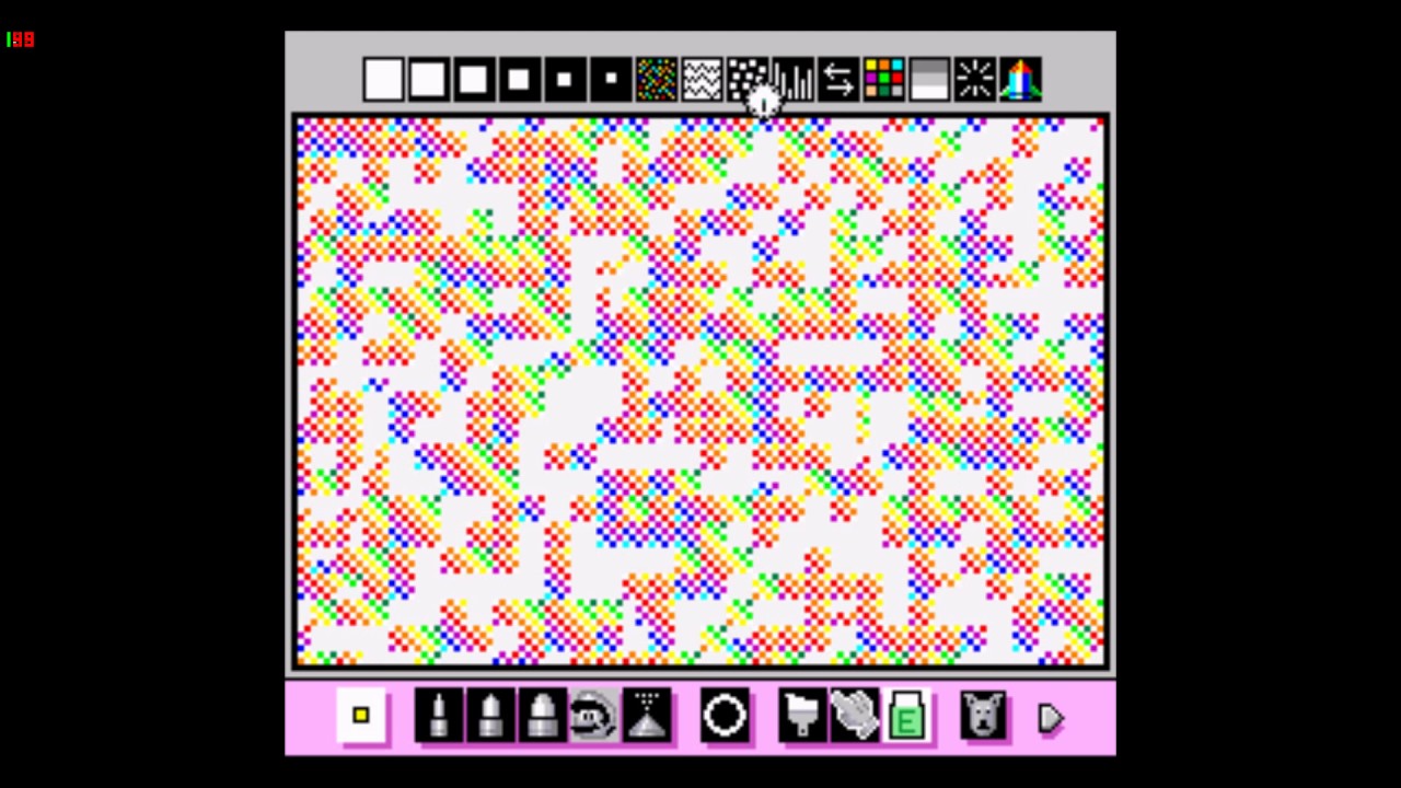 Mario Paint - All Erase Animations