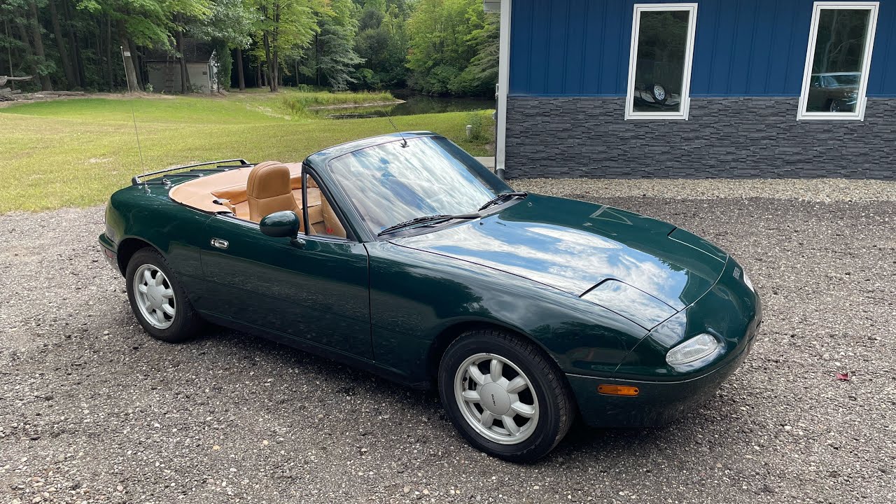 1991 Mazda Miata BRG-SE Special Edition Walkaround - SOLD