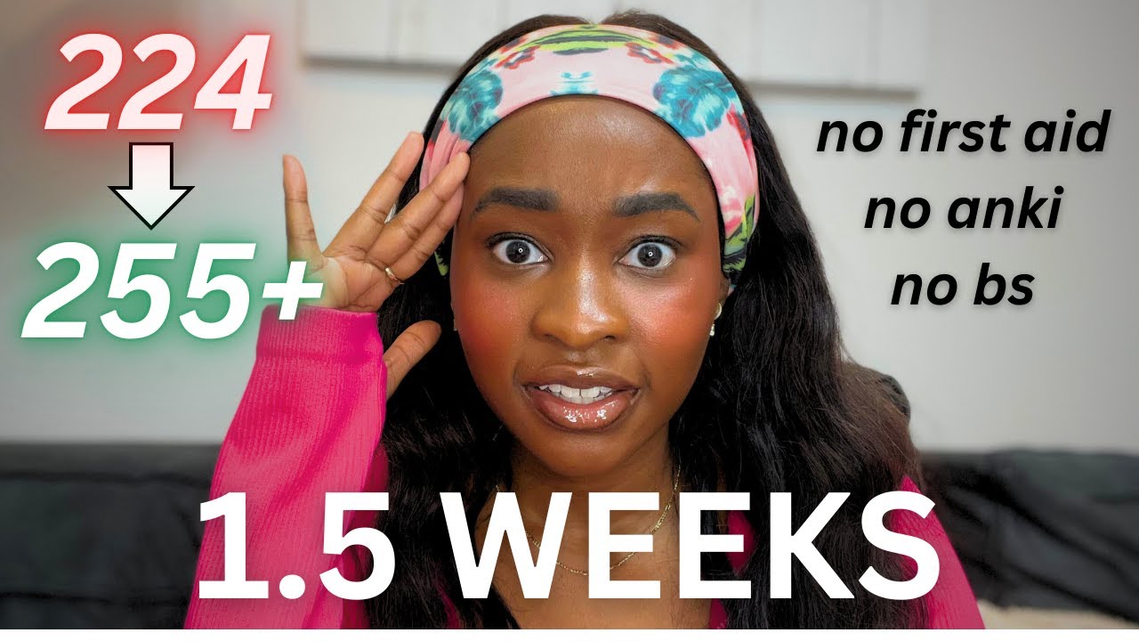 How I Studied for USMLE Step 2CK in UNDER 2 WEEKS (255+) *DETAILED*!!