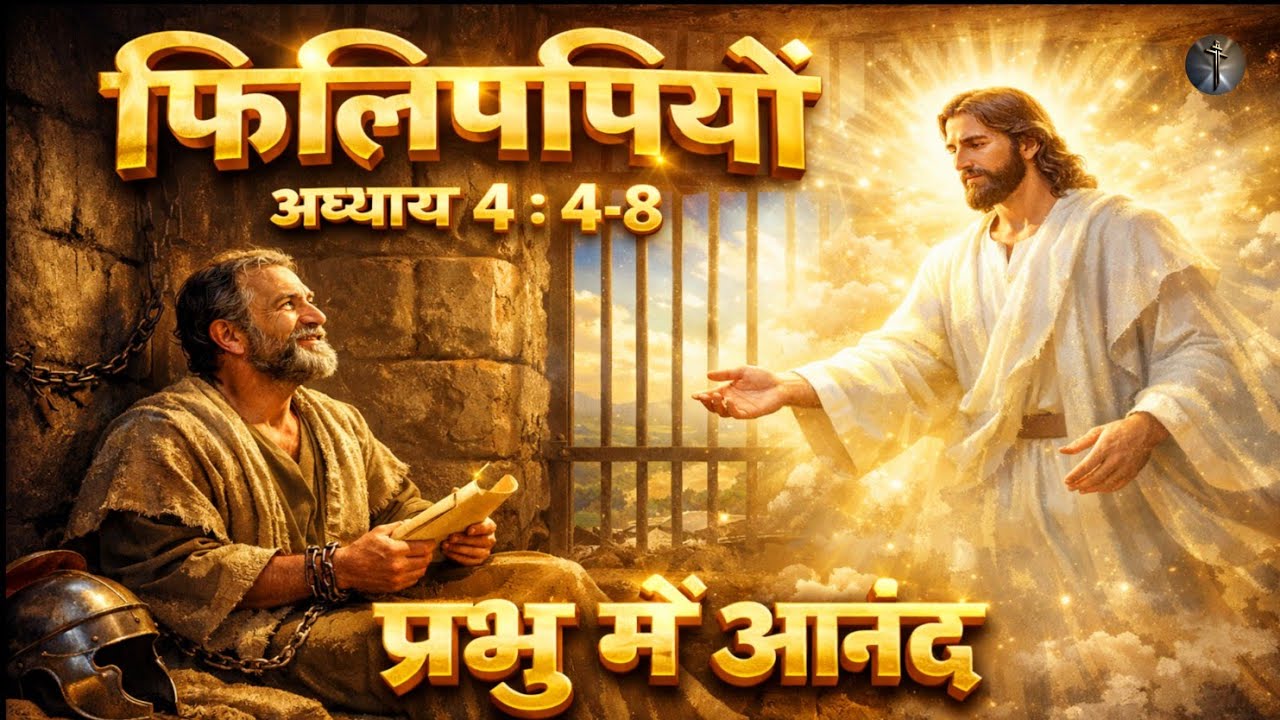 फिलिप्पियों अध्याय 4:4-8 | प्रभु में आनंद | कठिन समय में खुशी पाने का रहस्य।