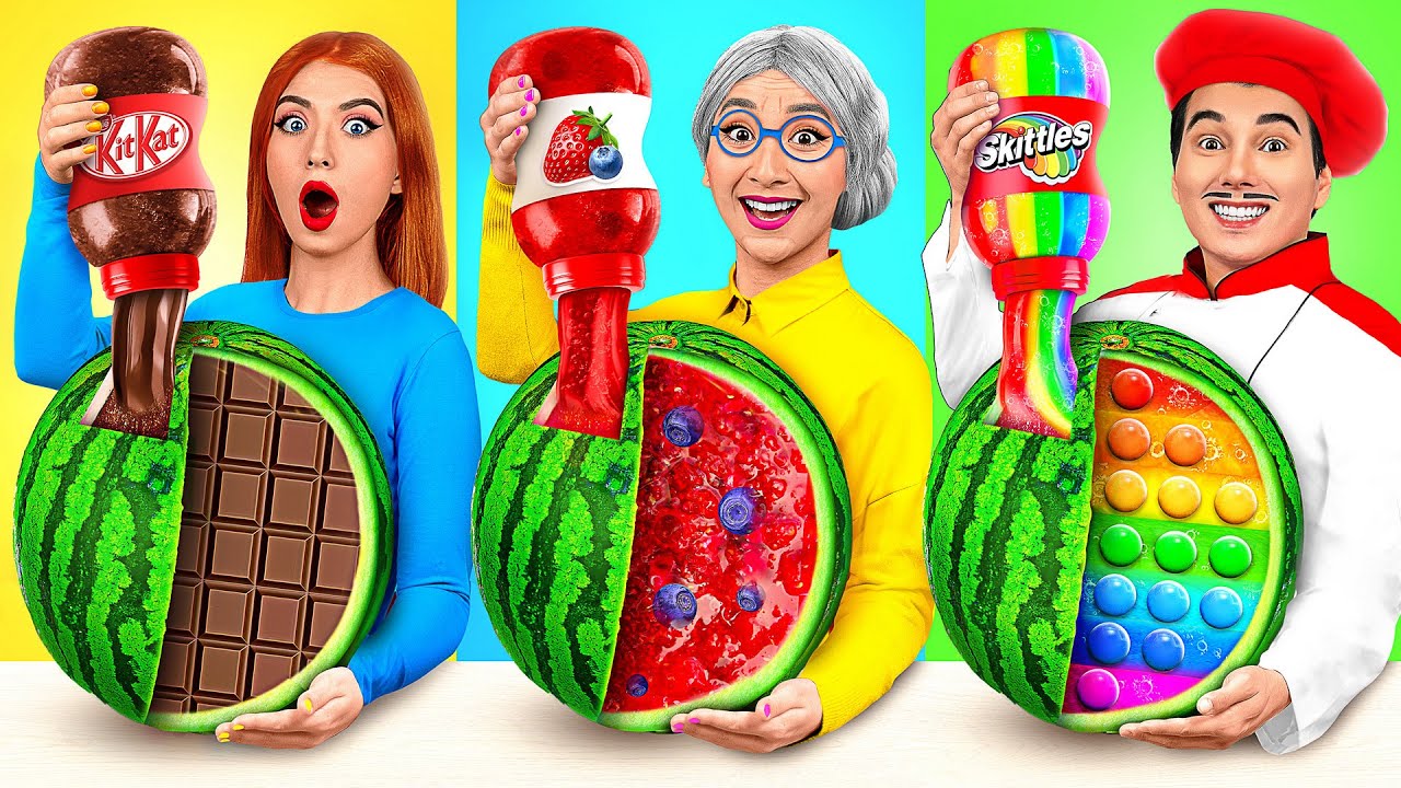 Reto De Cocina Yo vs Abuela | Fant&aacute;sticas Recetas de Cocina por Jelly DO Challenge
