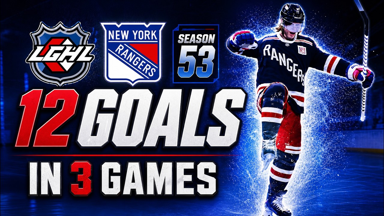 LG New York Rangers 12 Goals in 3 Games (Season 53) (Full VOD)