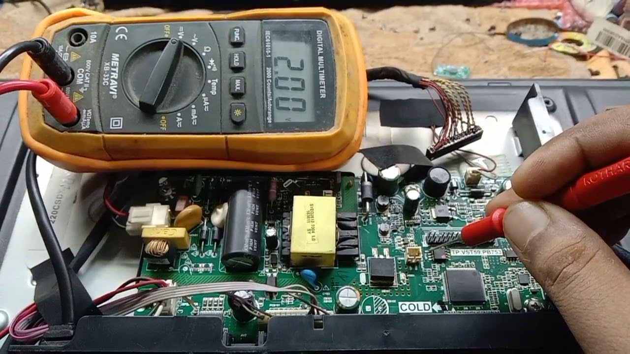 LED TV COMBO MOTHER BOARD STANDBY REPAIR SECREAT TIPS