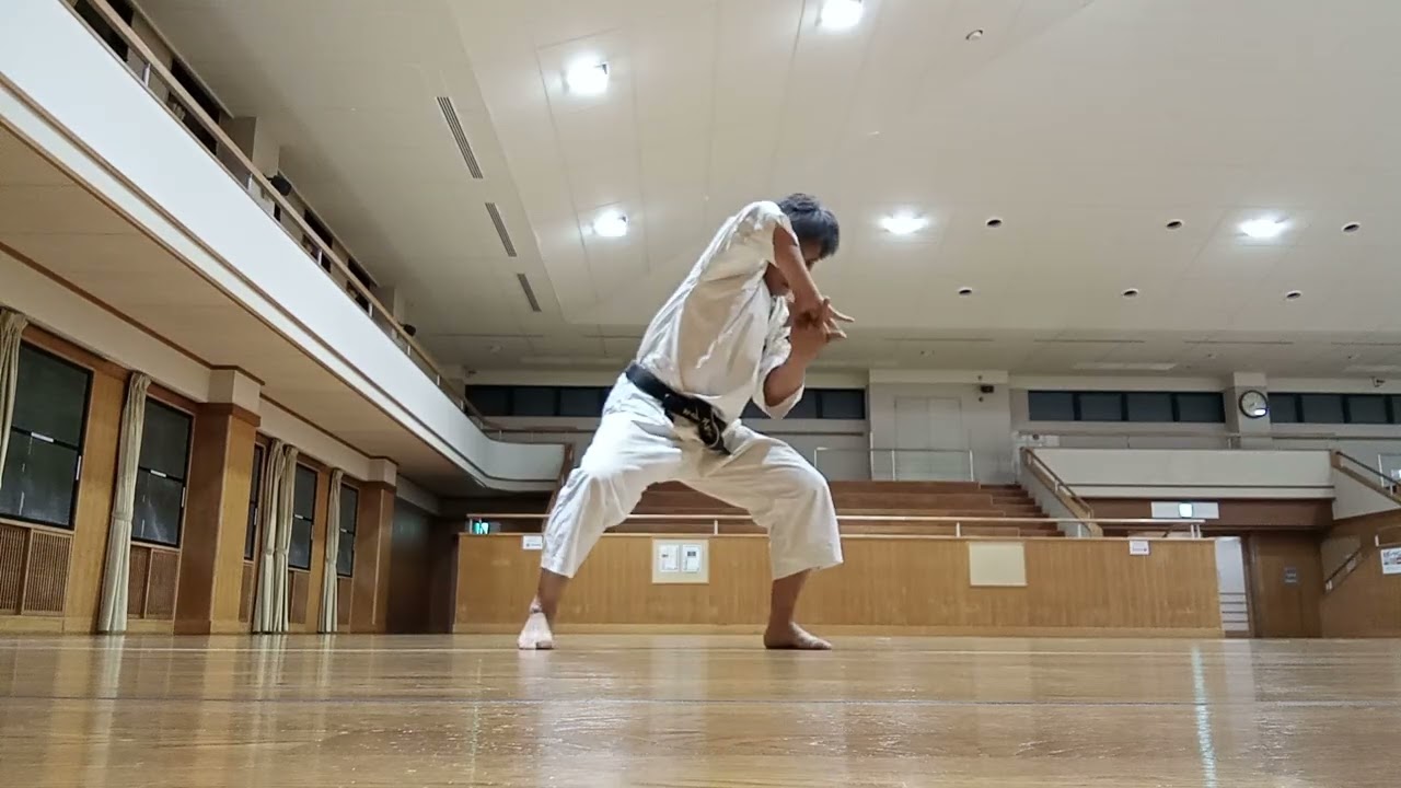 少林寺拳法　県大会　演武修練記録2