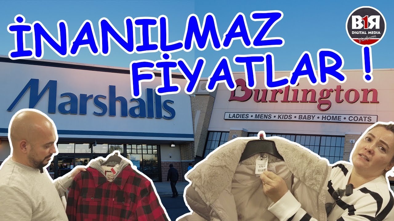 MARSHALLS & BURLINGTON / Efsane Fiyatlar Ve İndirimler !