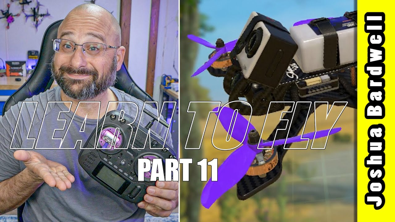 Learn to Fly an FPV Drone - Lesson 11 - Throttle Pumps and Low Altitude Flips and Rolls