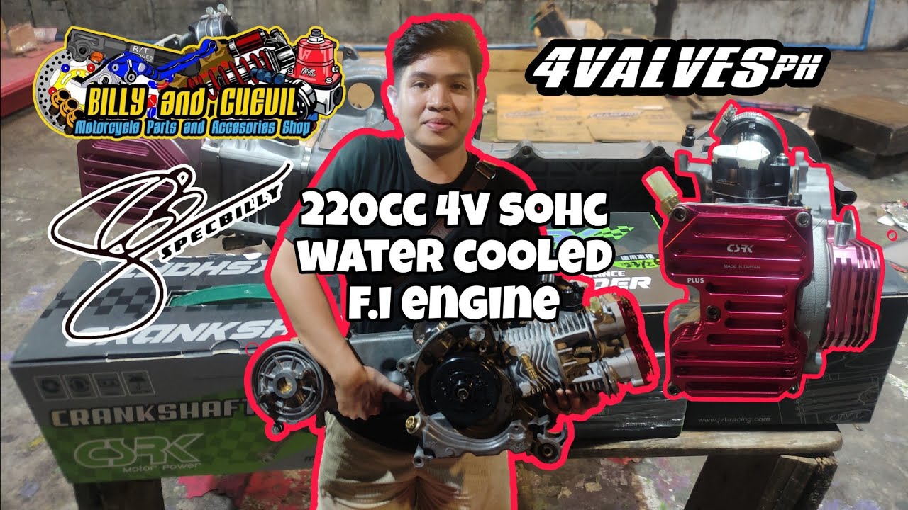 BUILD SERIES | EPISODE 1: ENGINE | Mio 4 (cream) 220cc 4v SOHC Liquid Cooled Engine