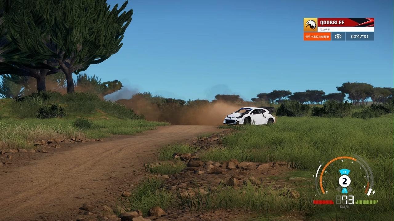 T598 WRC Generations –極速狂飆肯亞😸飆到保桿快掉了😹