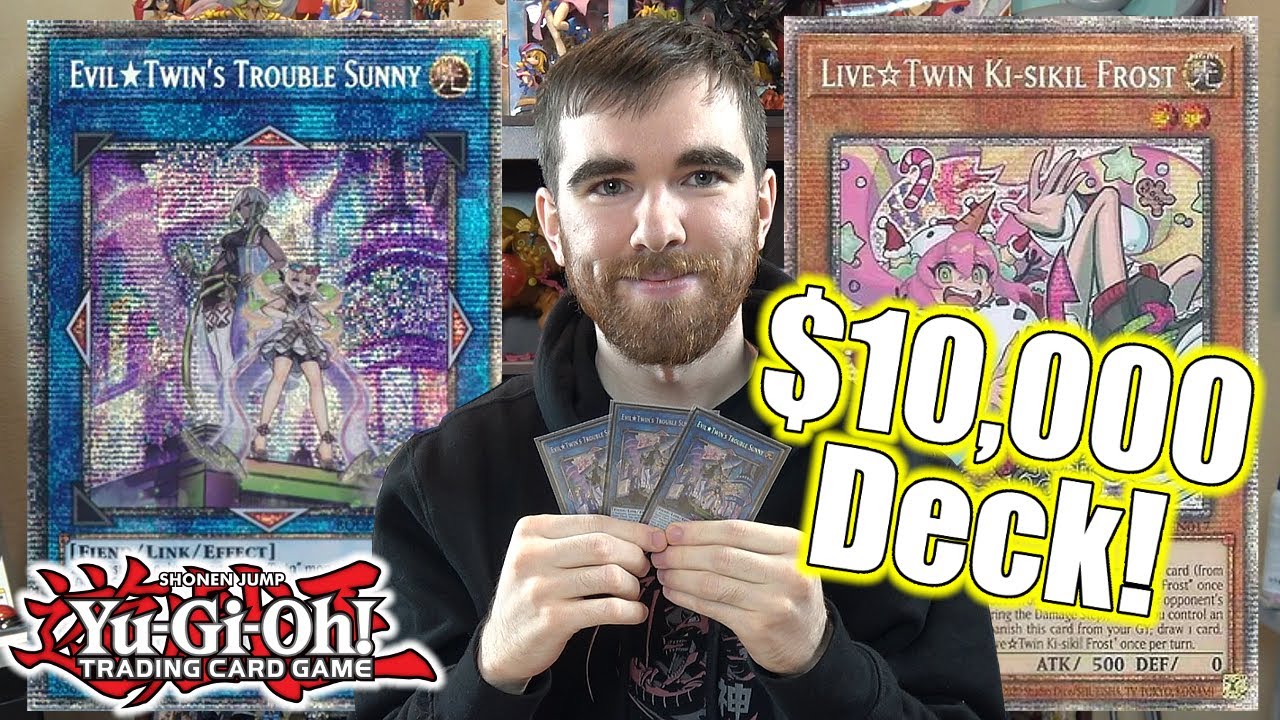 OVER $10,000 EVIL TWIN Yu-Gi-Oh! Deck Profile + Combos!