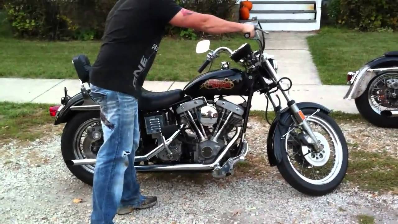 1978 superglide kickstart