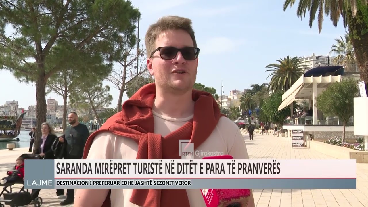 Saranda po mirëpret turistë vendas dhe të huaj në këto ditë pranvere
