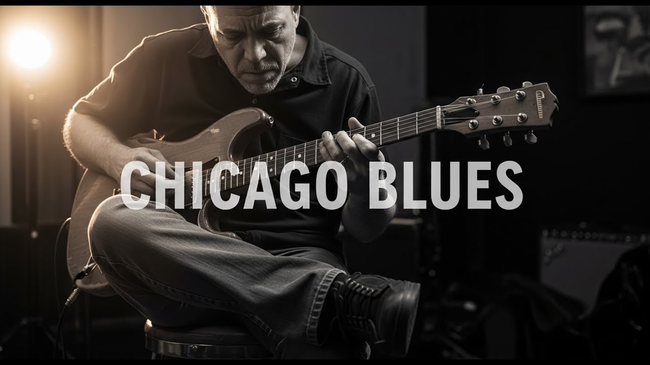 Chicago Blues – 12 Hours Slow Blues for Long Lonely Nights