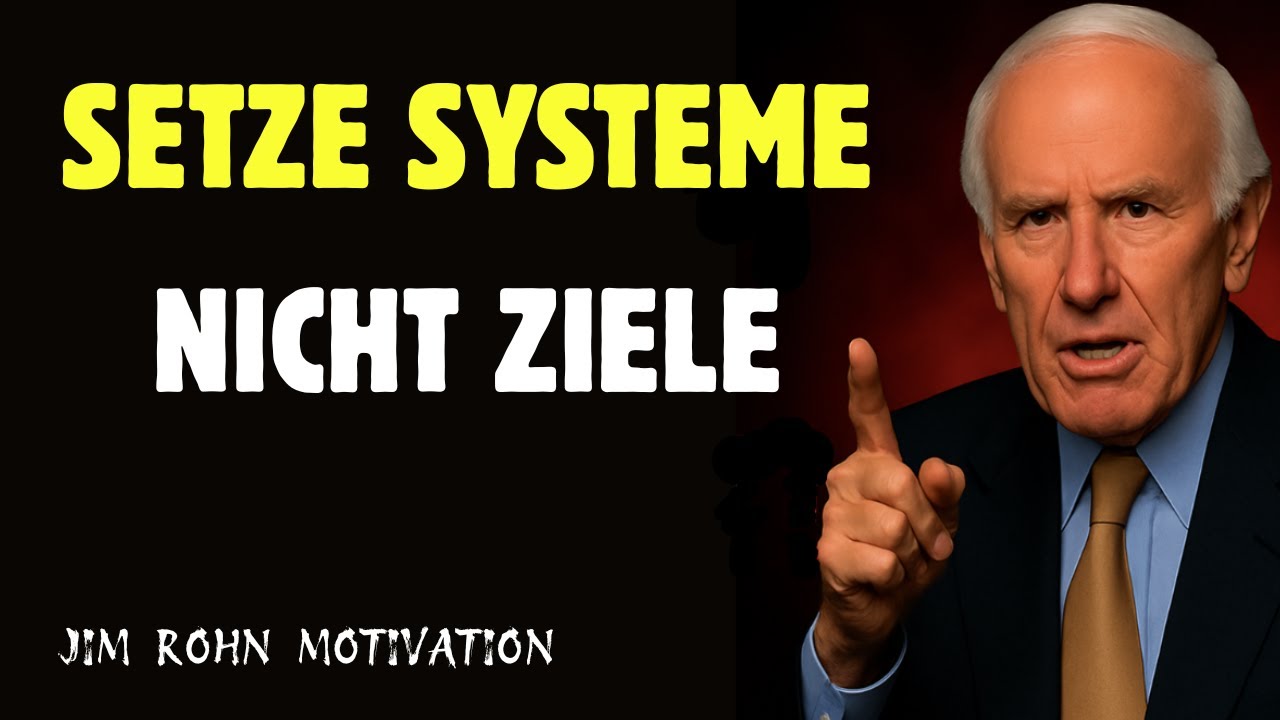 Wie Du Systeme Aufbaust, Um Deine Ziele Wirklich Zu Erreichen – Jim Rohn Motivation